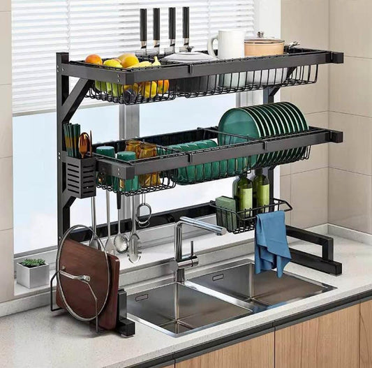 escurridor de platos 2 niveles